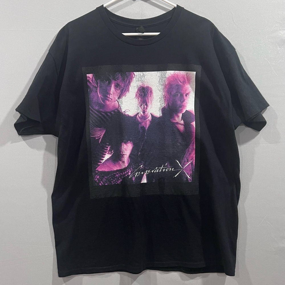 Generation X Graphic Band Tee, Size XL